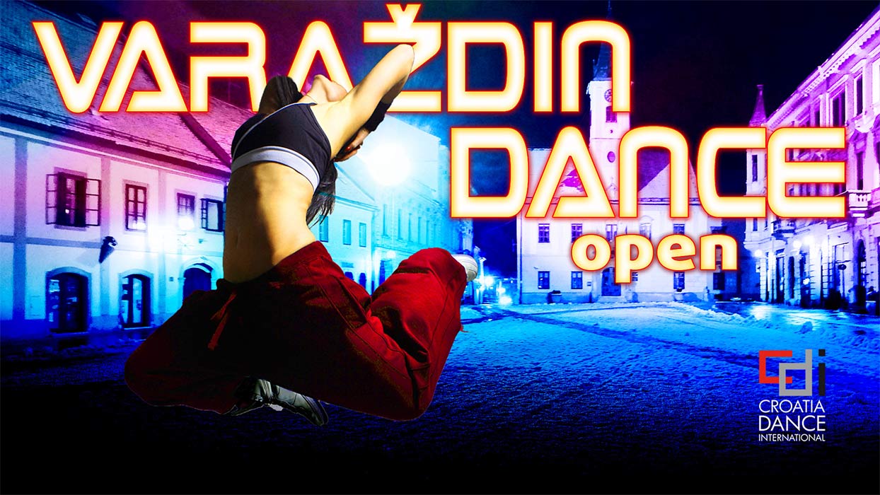 Plakat: VARAŽDIN DANCE Open