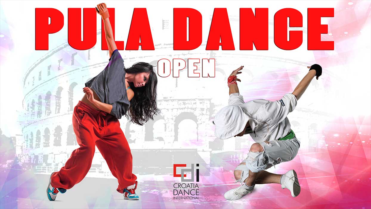 Plakat: PULA DANCE Open