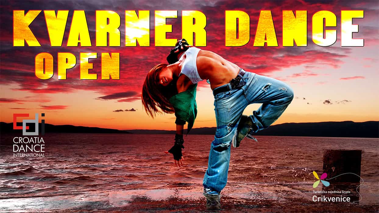 Plakat: KVARNER DANCE open Crikvenica