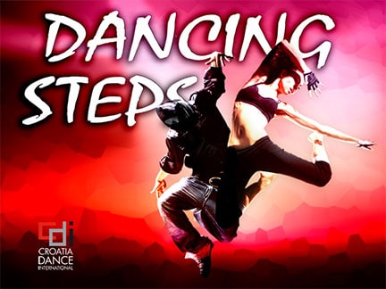 Plakat: DANCING STEPS open