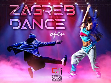 Plakat: ZAGREB DANCE open